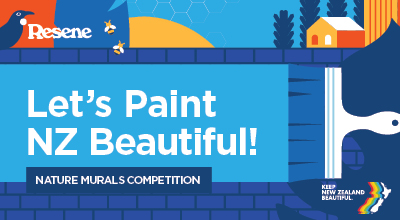 Keep New Zealand Beautiful announces winners of Resene Nature Murals Competition 2021