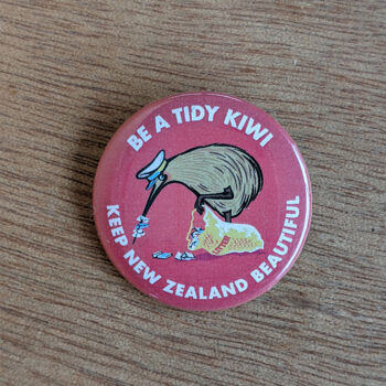 Be a Tidy Kiwi badge