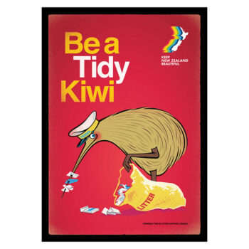 Tidy Kiwi Poster