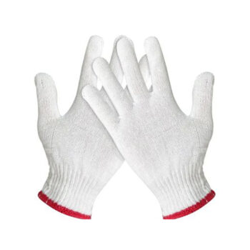 Reusable knitted clean up gloves