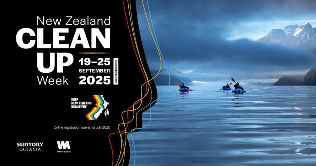 Keep New Zealand Beautiful Clean Up Week launches for 2025